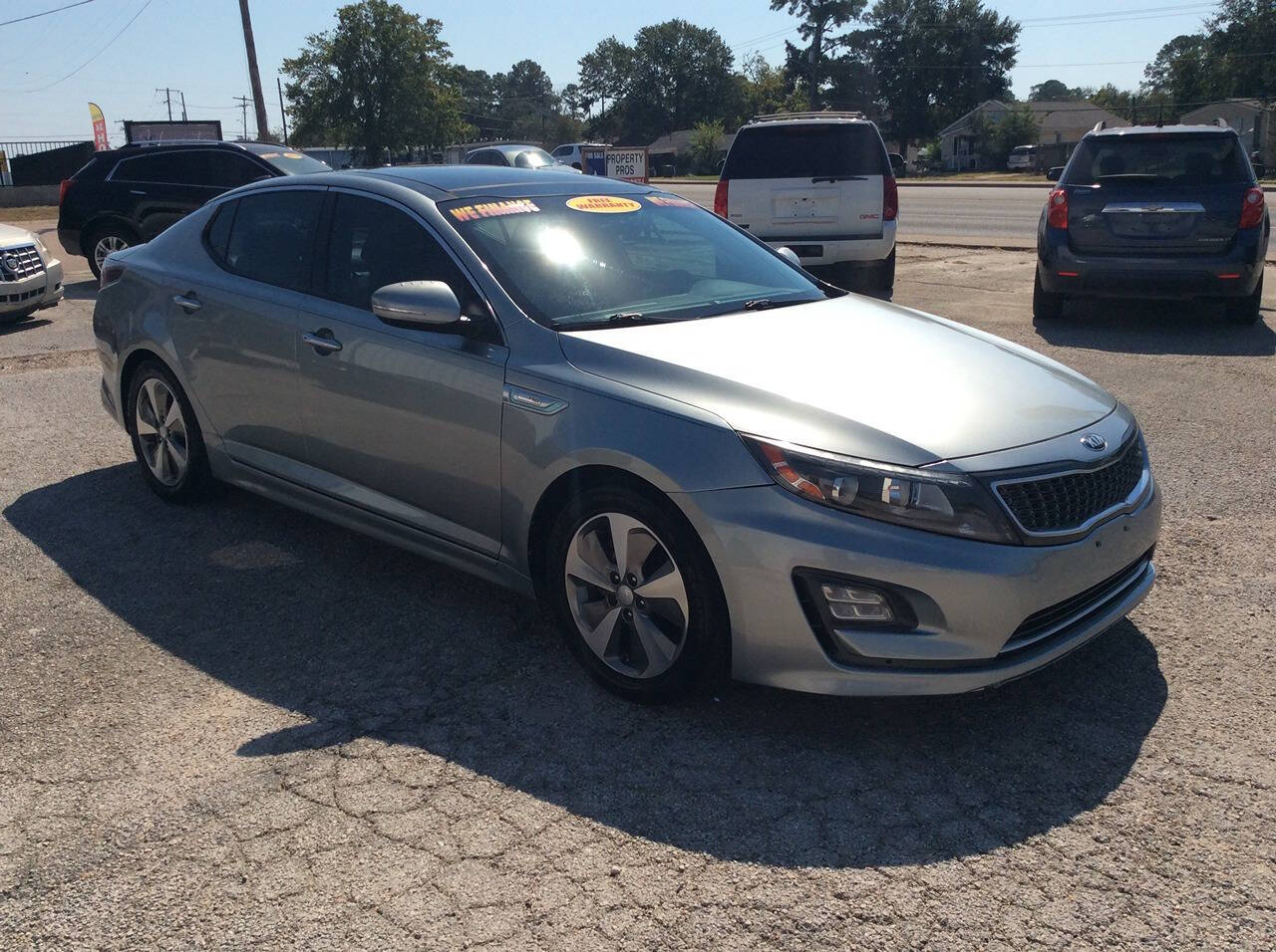 2014 Kia Optima Hybrid for sale at SPRINGTIME MOTORS in Huntsville, TX