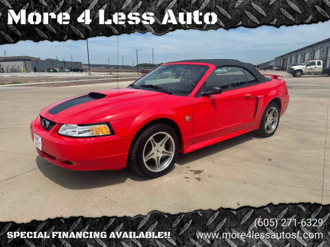 1999 Ford Mustang for sale at More 4 Less Auto in Sioux Falls SD