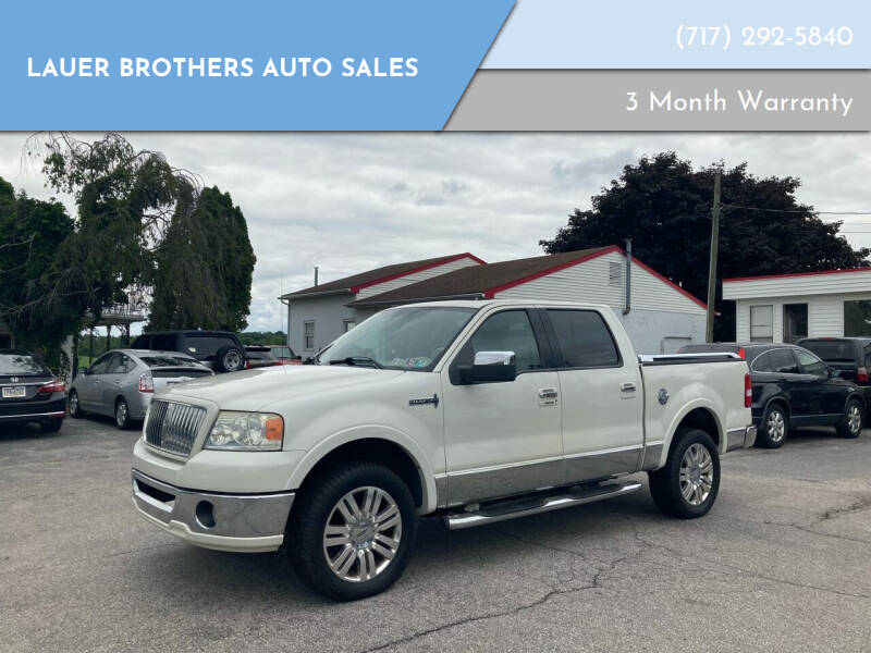 2006 Lincoln Mark LT for sale at LAUER BROTHERS AUTO SALES in Dover PA