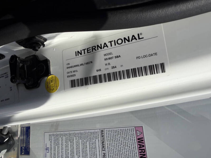 2024 International MV607