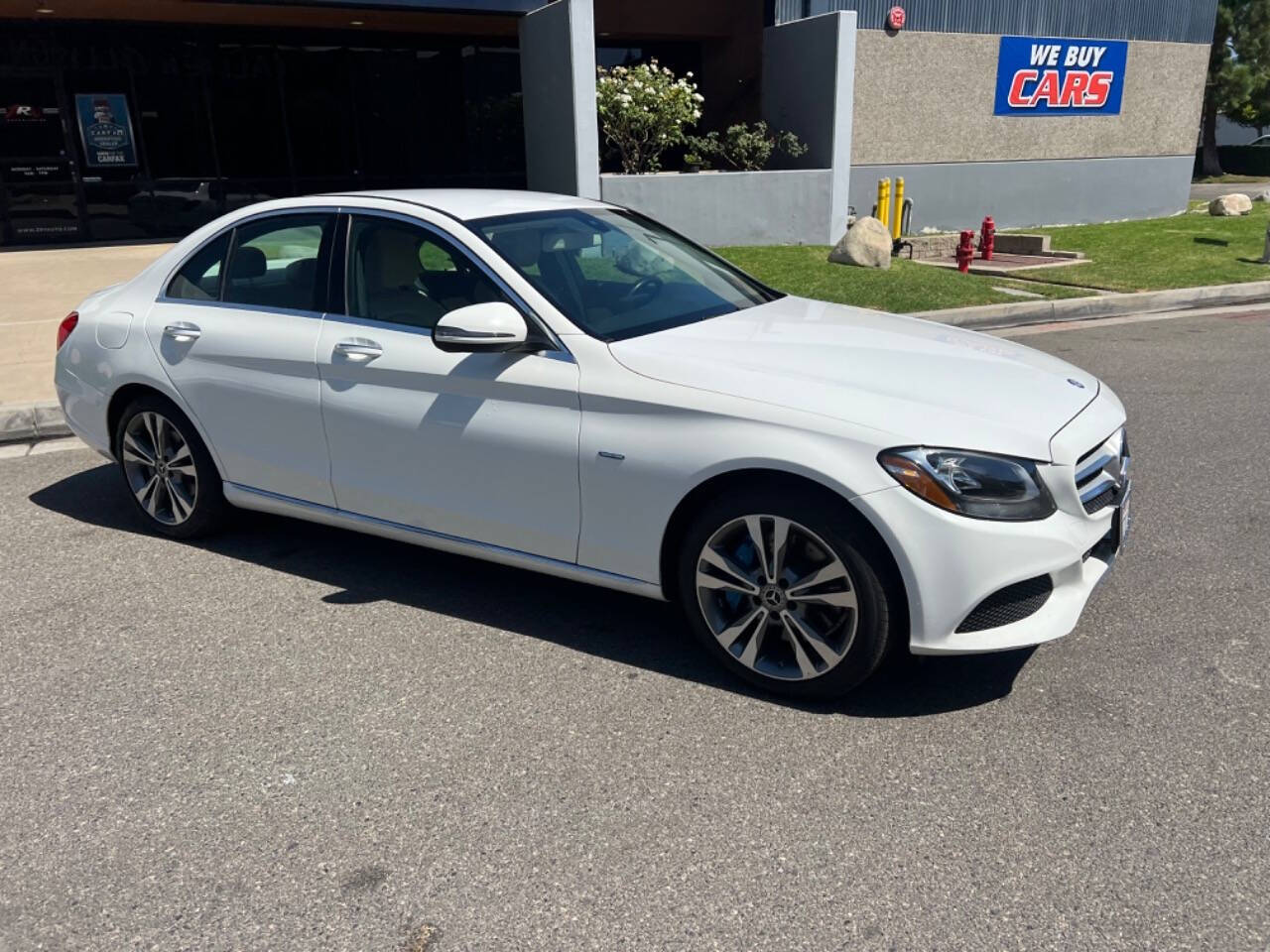 2017 Mercedes-Benz C-Class for sale at ZRV AUTO INC in Brea, CA