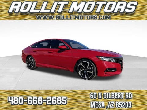 2018 Honda Accord for sale at Rollit Motors in Mesa AZ