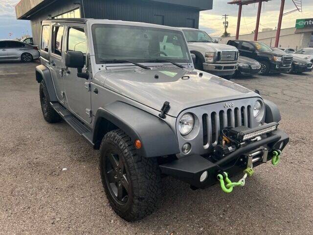 2018 Jeep Wrangler JK Unlimited for sale at JQ Motorsports East in Tucson AZ