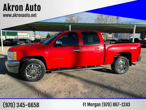 2012 Chevrolet Silverado 1500 for sale at Akron Auto - Fort Morgan in Fort Morgan CO