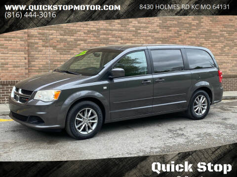 2014 Dodge Grand Caravan for sale at Quick Stop Motors in Kansas City MO