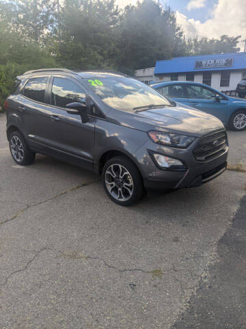 2020 Ford EcoSport for sale at WEB NIK Motors in Fitchburg MA