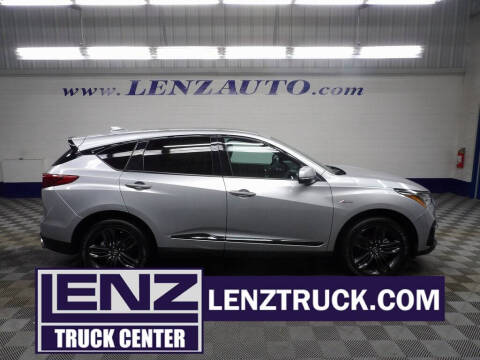 2021 Acura RDX for sale at LENZ TRUCK CENTER in Fond Du Lac WI