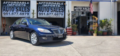 2009 Hyundai Genesis for sale at Affordable Imports Auto Sales in Murrieta CA
