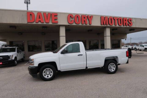 2017 Chevrolet Silverado 1500 for sale at DAVE CORY MOTORS in Houston TX