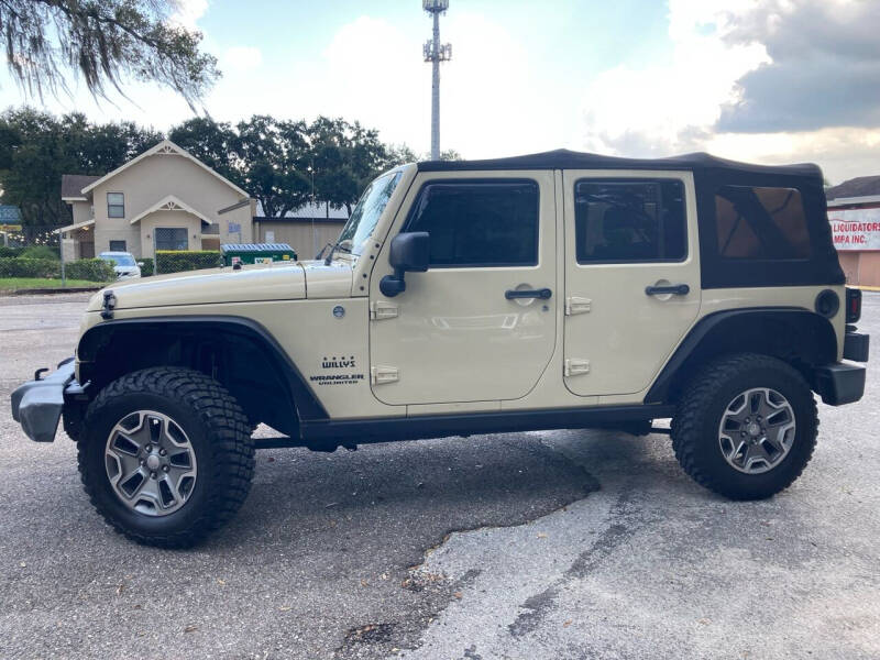 2012 Jeep Wrangler Unlimited for sale at Auto Liquidators of Tampa in Tampa FL