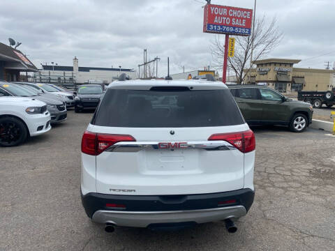 2017 GMC Acadia SLE-2