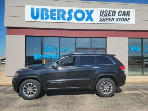 2015 Jeep Grand Cherokee for sale at Ubersox Used Car Super Store in Monroe WI