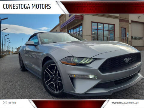 2020 Ford Mustang for sale at CONESTOGA MOTORS in Ephrata PA