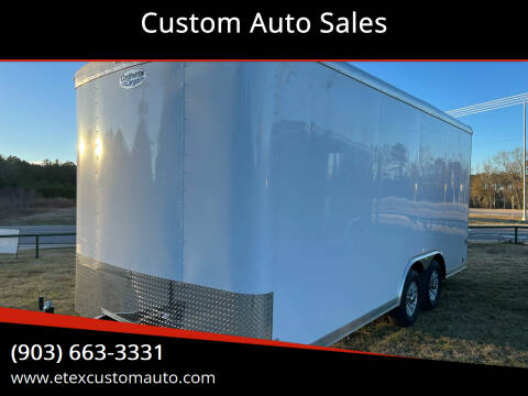 2023 Continental Cargo 8.5x18 Enclosed Trailer for sale at Custom Auto Sales - TRAILERS in Longview TX