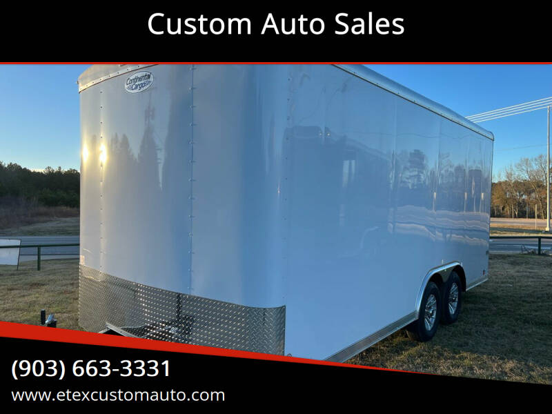2023 Continental Cargo 8.5x18 Enclosed Trailer for sale at Custom Auto Sales - TRAILERS in Longview TX