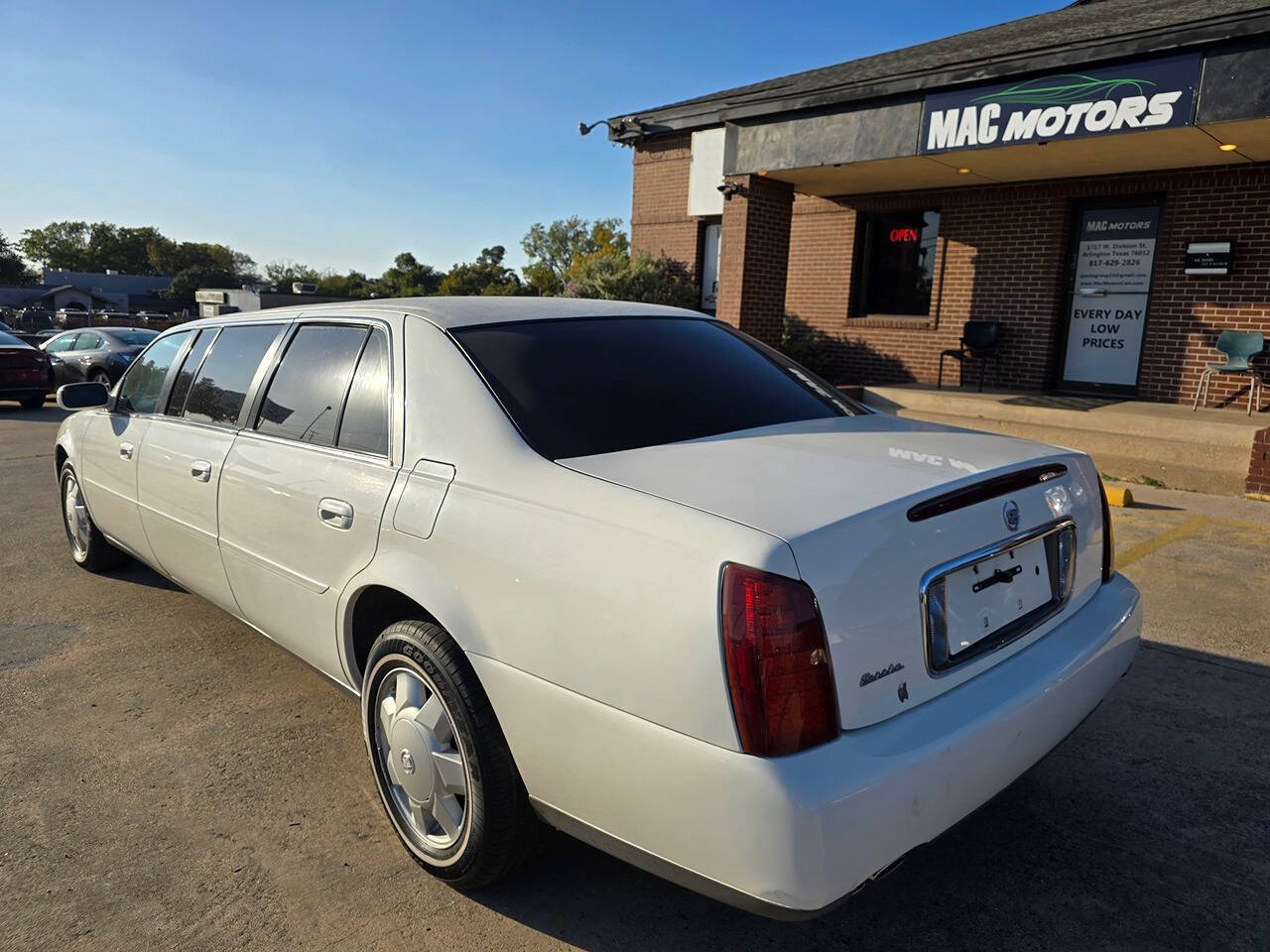 2002 Cadillac DeVille for sale at Mac Motors in Arlington, TX