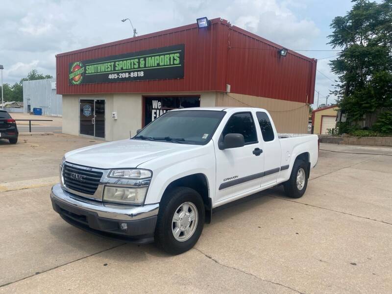 2004 GMC Canyon for sale at Southwest Sports & Imports in Oklahoma City OK