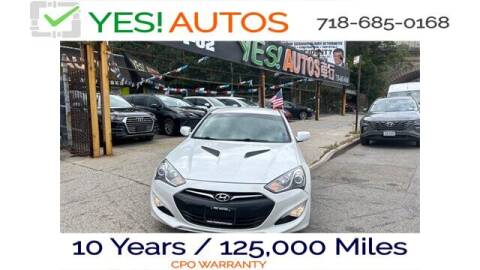 2013 Hyundai Genesis Coupe for sale at Yes Haha in Flushing NY