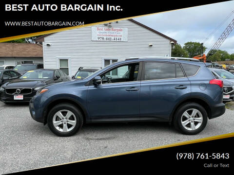 2014 Toyota RAV4 for sale at BEST AUTO BARGAIN inc. in Lowell MA