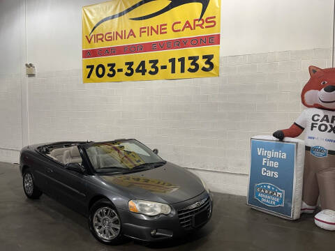 2005 Chrysler Sebring for sale at Virginia Fine Cars in Chantilly VA