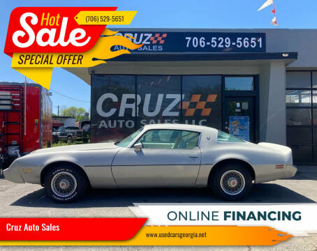 1979 Pontiac Firebird for sale at Cruz Auto Sales in Dalton GA