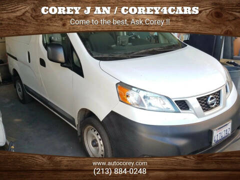 2016 Nissan NV200 for sale at WWW.COREY4CARS.COM / COREY J AN in Los Angeles CA