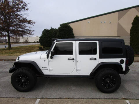 2014 Jeep Wrangler Unlimited for sale at JON DELLINGER AUTOMOTIVE in Springdale AR
