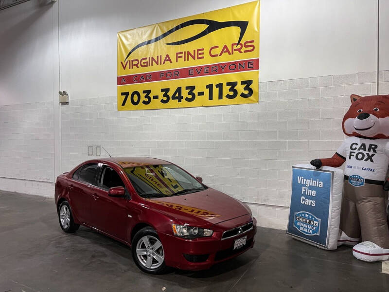 2008 Mitsubishi Lancer for sale at Virginia Fine Cars in Chantilly VA