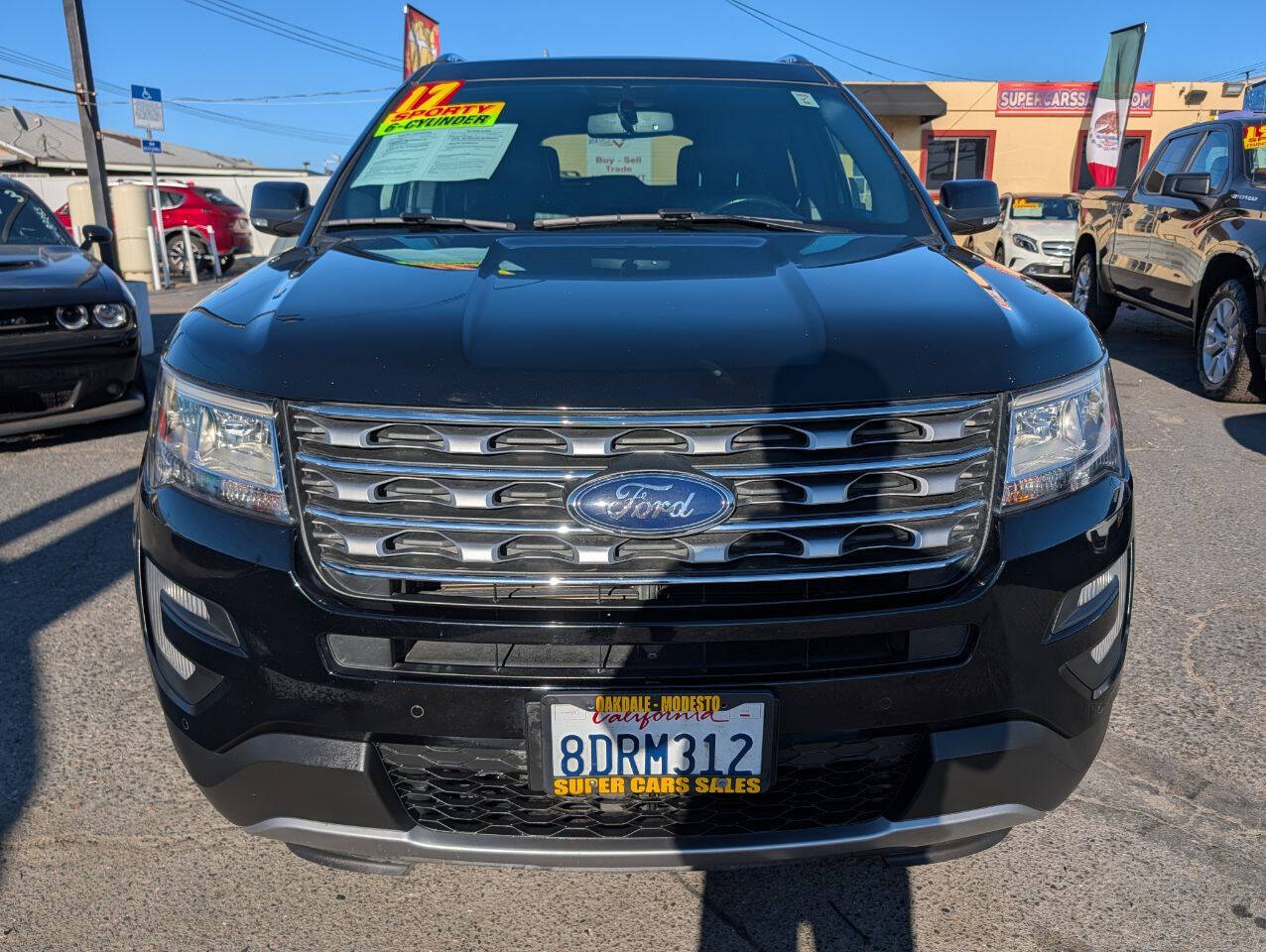 Black 2017 Ford Explorer Limited Limited 4dr SUV 2