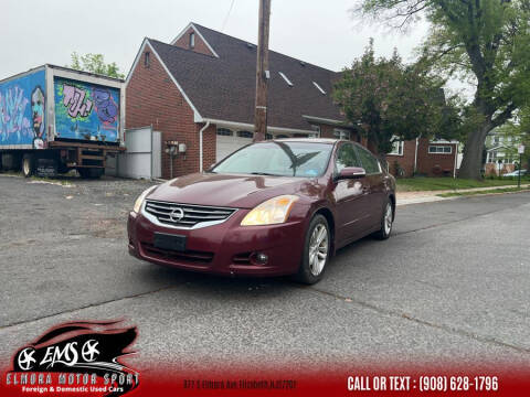 2010 Nissan Altima for sale at Elmora Motor Sport in Elizabeth NJ