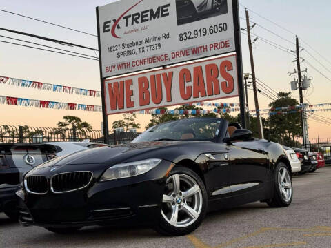 2015 BMW Z4 for sale at Extreme Autoplex LLC in Spring TX