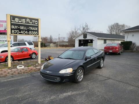 2001 Chrysler Sebring for sale at Lewis Auto in Mountain Home AR