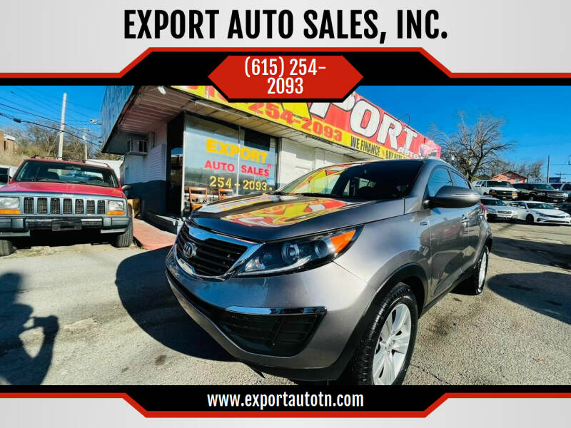 2013 Kia Sportage for sale at EXPORT AUTO SALES, INC. in Nashville TN