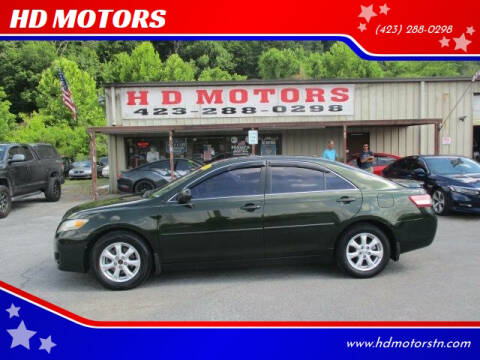 2011 Toyota Camry for sale at HD MOTORS in Kingsport TN