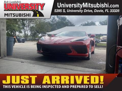 2023 Chevrolet Corvette for sale at University Mitsubishi in Davie FL