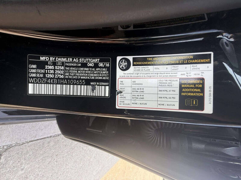 2017 Mercedes-Benz E-Class E 300 4MATIC