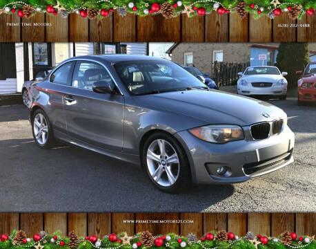 2012 BMW 1 Series for sale at Prime Time Motors in Marietta GA