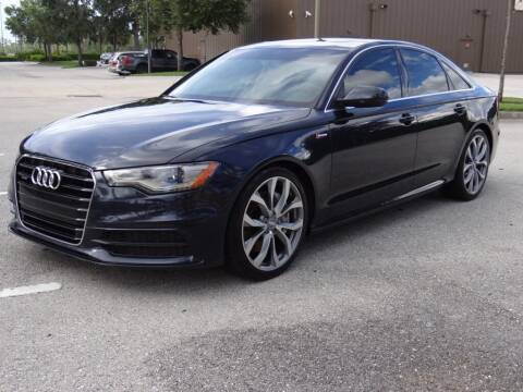 2014 Audi A6 for sale at Navigli USA Inc in Fort Myers FL