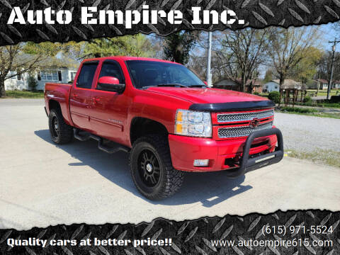 2012 Chevrolet Silverado 1500 for sale at Auto Empire Inc. in Murfreesboro TN