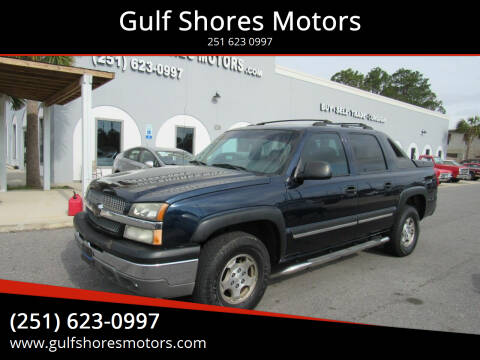 2004 Chevrolet Avalanche for sale at Gulf Shores Motors in Gulf Shores AL