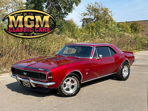 1967 Chevrolet Camaro for sale at MGM CLASSIC CARS in Addison IL