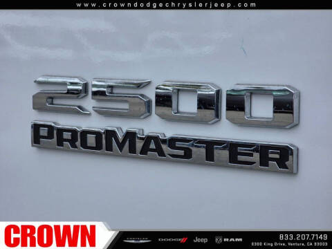 2025 RAM ProMaster