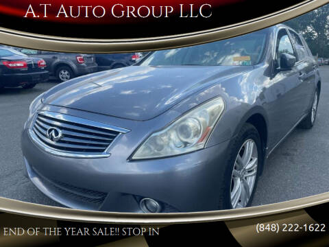 2011 Infiniti G37 Sedan for sale at A.T  Auto Group LLC in Lakewood NJ