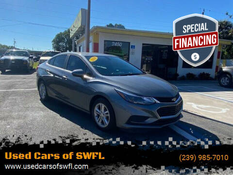 2018 Chevrolet Cruze for sale at Used Cars of SWFL in Fort Myers FL