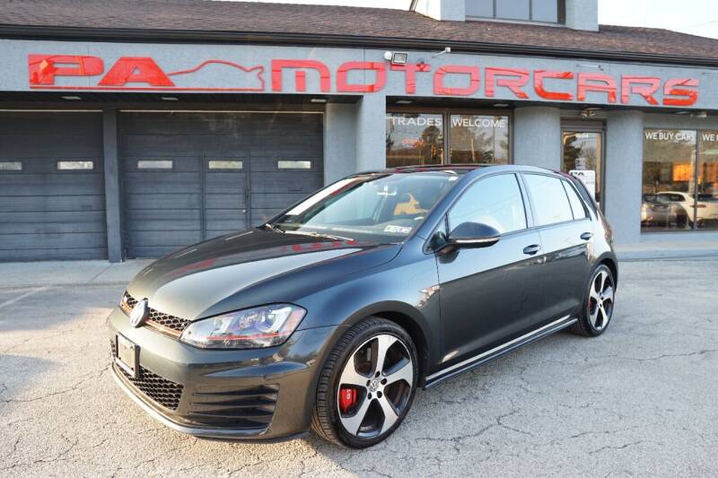 2017 Volkswagen Golf GTI for sale at PA Motorcars in Reading PA