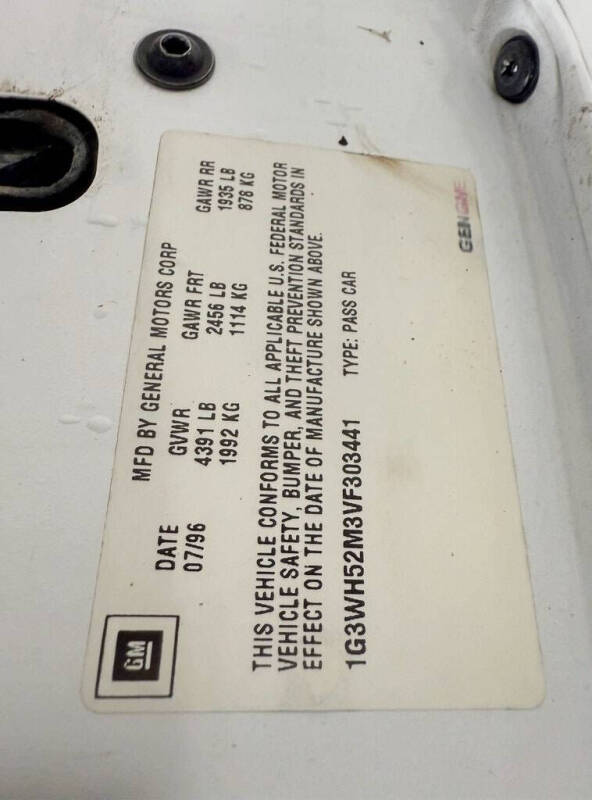 1997 Oldsmobile Cutlass Supreme SL