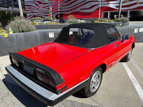 1986 Alfa Romeo Spider Veloce