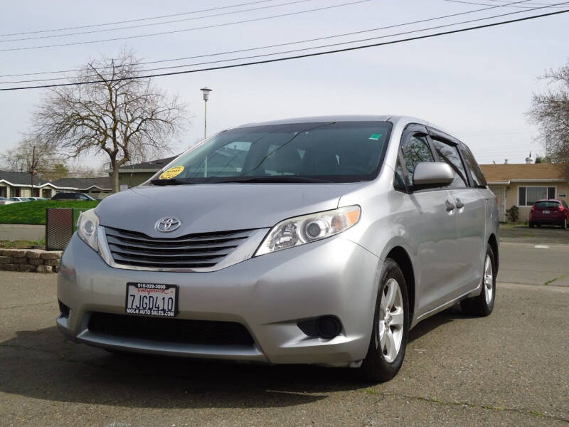 2012 Toyota Sienna for sale at Moon Auto Sales in Sacramento CA