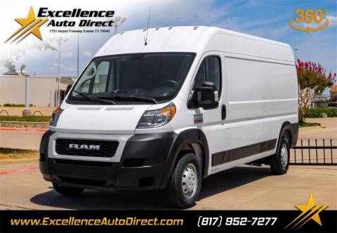 2020 RAM ProMaster for sale at Excellence Auto Direct in Euless TX