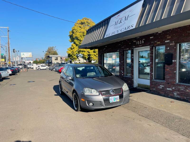 2007 Volkswagen GTI for sale at M&M Auto Sales in Portland OR